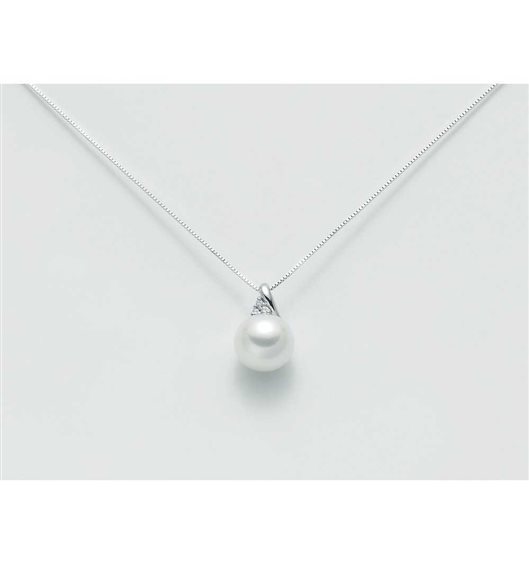 Collana Yukiko Donna Perle Oro Bianco in Perle Perla PCL3124Y - PCL3124Y